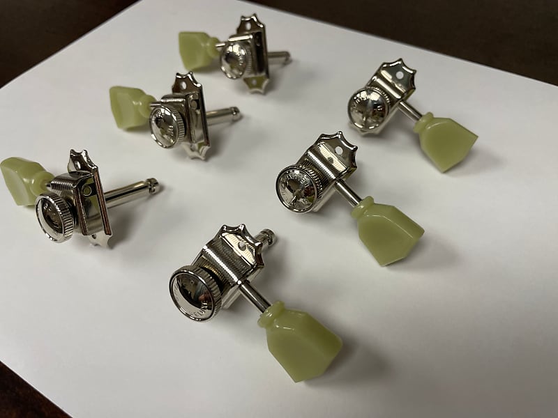 Grover 533NK Nickel Locking Vintage Tuners Reverb