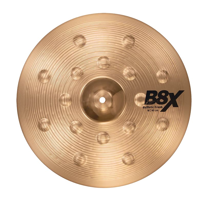 Sabian 16" B8X Ballistic Crash Cymbal image 1
