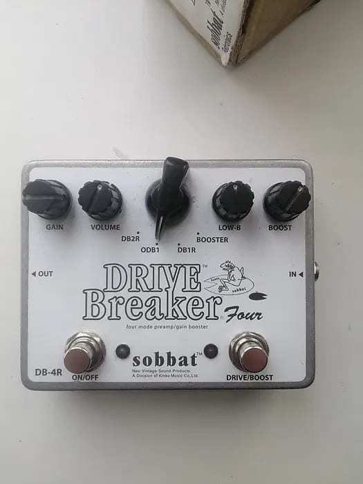 Sobbat DB-4R Drive breaker Four Preamp Boost Overdive