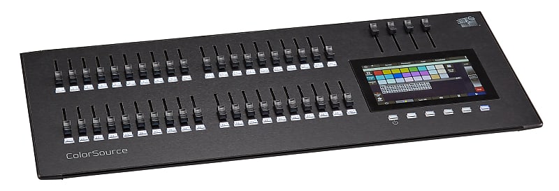 ETC CS40 DMX Control Console for 80 Fixtures with 40 Faders, Multi-Touch Display image 1
