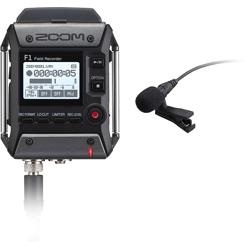 Zoom F1 Lp   Field Recorder + Microfono Lavalier Registratori Digitali image 1