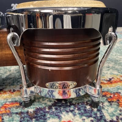 Eastar Bongo Drums 7'' and 8'', EBO-21 - Antique Finish image 9