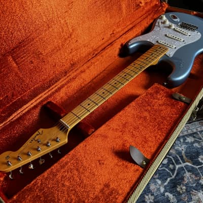 Fender American Vintage '57 Stratocaster 2000 - 2010 - Ice Blue Metallic image 9