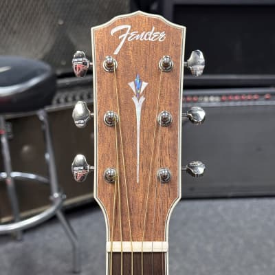 Fender PM-3 Standard Triple-0 All-Mahogany Acoustic Guitar Natural image 4