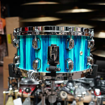 Tama MBSS65-SKA Starclassic Performer Series - Sky Blue Aurora Lacquer - 6.5 x 14" Maple/Birch Snare Drum (2023) image 3