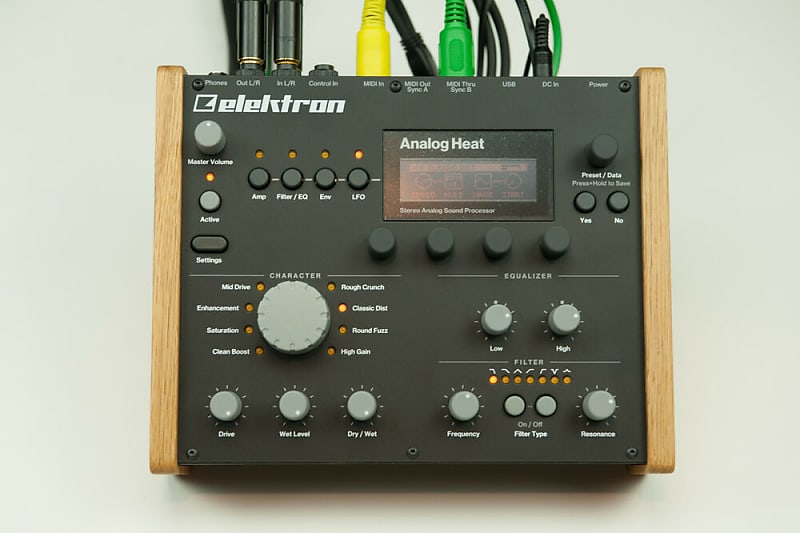 Elektron Analog Heat mk1 + mk2 + Digitakt Side Panel Stand LO | Reverb