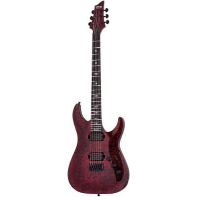 Schecter C-1 Apocalypse Red Reign Electric Guitar for sale