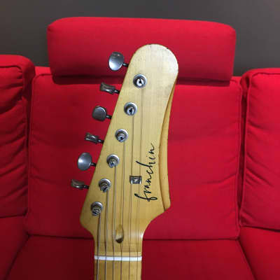 Made to Order - FRANCHIN Mars guitar Relic Aged 100% Nitro Lacquer (many colors) T-type Made in Italy image 8