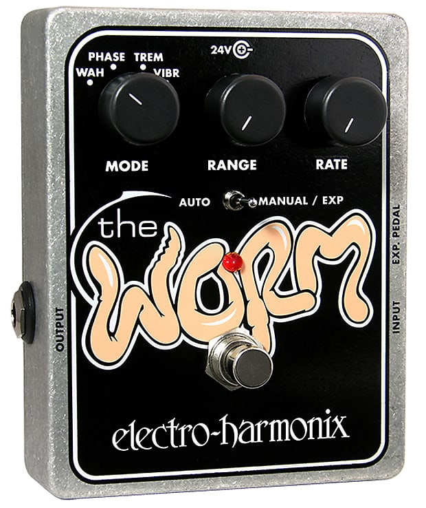 EHX Electro Harmonix The Worm Wah / Phaser / Vibrato / Tremolo, Brand NEW image 1