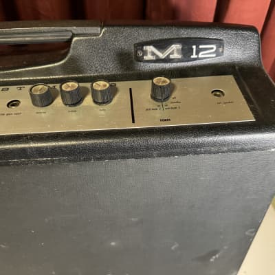 Magnatone M12 Bass Tube Amp 1960's - Black image 7