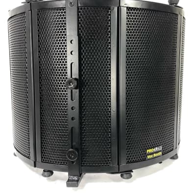 Pro-Lok Vox Booth Portable Vocal Booth Reflection Filter - Black | Full Warranty! image 2