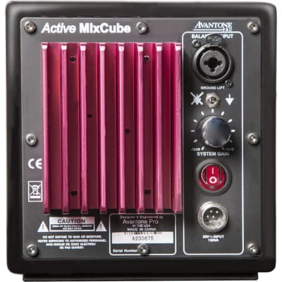 Avantone MixCubes Active Mini-Reference Monitors (Black) image 3