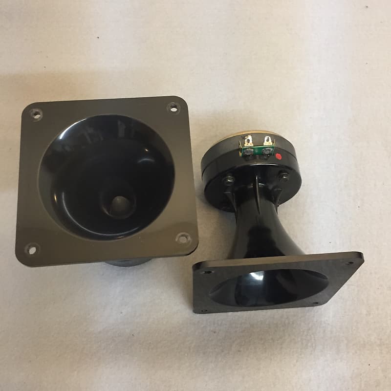 Foster Horn - Black 4ohm Matched Pair | Reverb