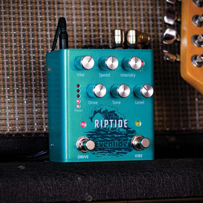 Eventide Riptide Overdrive Uni-Vibe Effects Pedal image 5