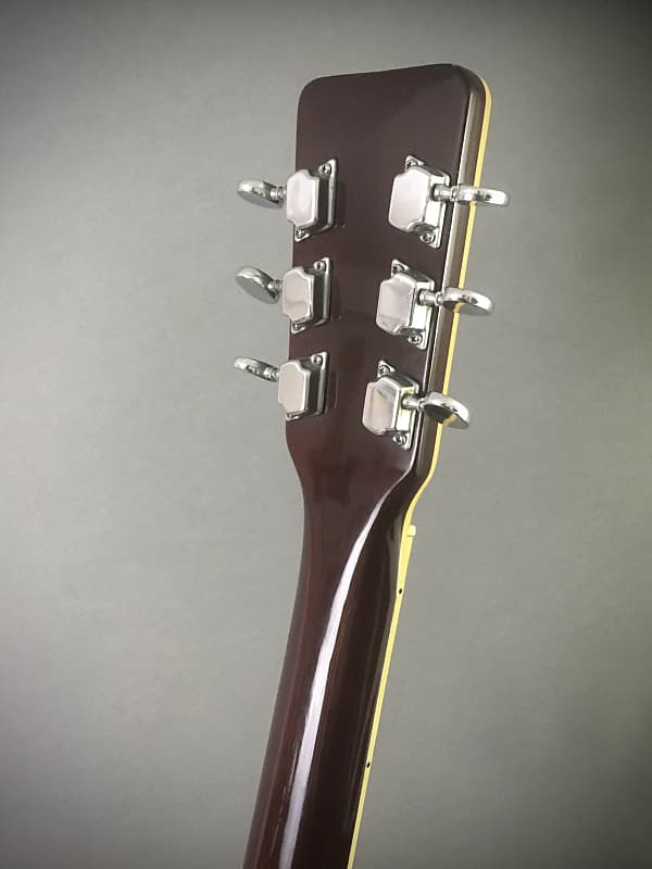 1970s Vintage Aria No. 796 MIJ Natural Acoustic Dreadnought