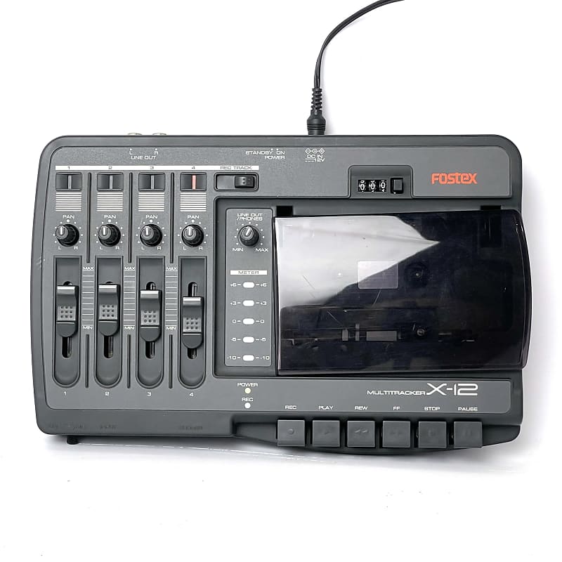 FOStexマルチトラッカーx-12 Fostex X12 4-Track Cassette Multi-Track Recorder | zZounds