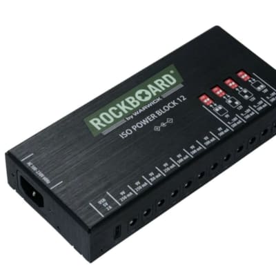 Rockboard  ISO Power Block V12 IEC pedal board power supply. New! image 2