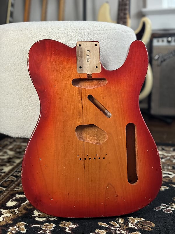 MJT VTT Telecaster Body - Sienna Sunburst - Medium Relic