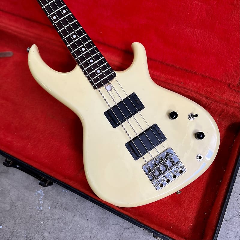 Aria Pro II RSB 2 bass guitar 1985 - Ivory original vintage MIJ