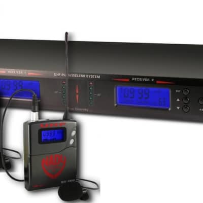 Nady 2W-1KU LT Dual True Diversity 1000-Channel Professional UHF Wireless System