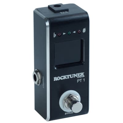 Rockboard PT 1 Compact Chromatic Tuner For Electric Instruments, Black image 3