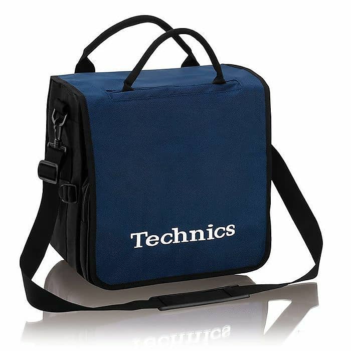 Technics BackBag 12 Vinyl Record Backpack 45 (navy blue/white)