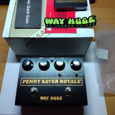 Reverb.com listing, price, conditions, and images for way-huge-penny-saver-royale-modulation-overdrive