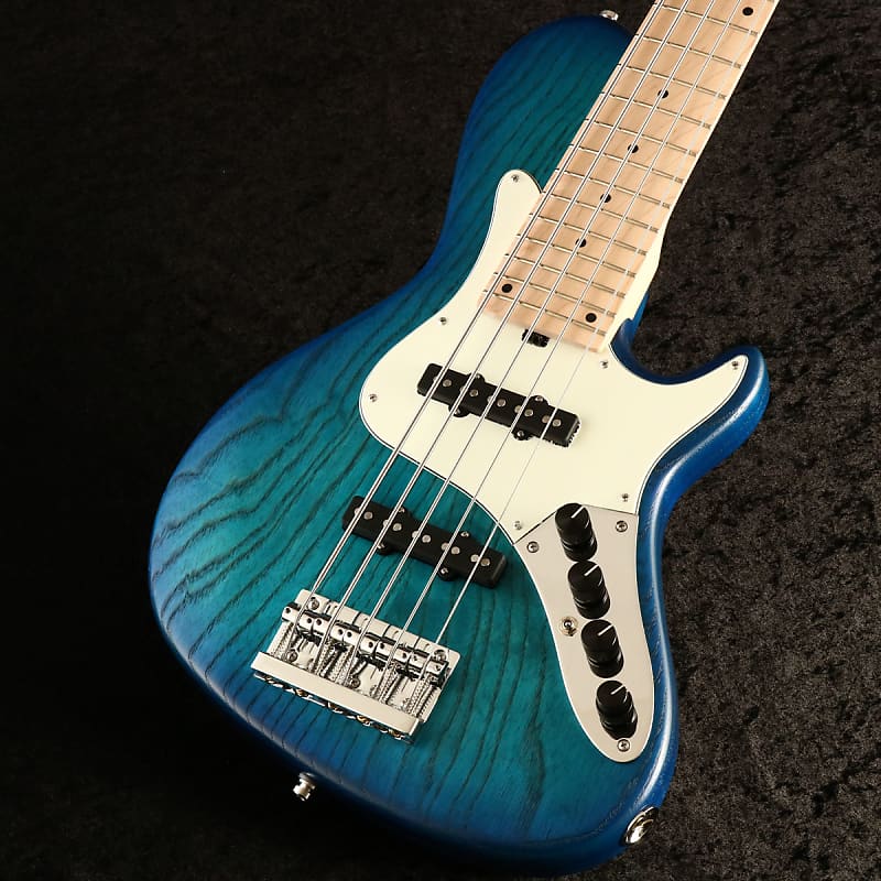 SADOWSKY MetroLine 24-Fret Vintage Single Cut Bass 5st Bora Blue Burst  Transparent Satin (S/N:SMLG00198322) [03/12]