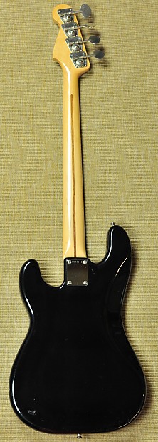 その他 Fender Japan  SQUIER BASS SQ B 15W 1983 Fender Japan Squier SQ Precision Bass - Black | Reverb