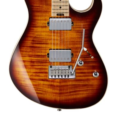Cort G290 FAT Antique Violin Burst, Flamed Maple Top, Swamp Ash Body, B-Stock for sale