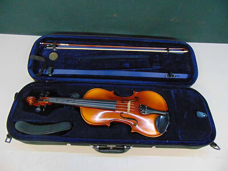 Jacob Horst HV44DLX 4/4 Violin with Case and Bow | Reverb