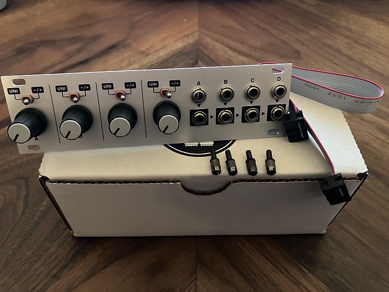 Intellijel Quadratt 1U Quad Attenuator Eurorack Module