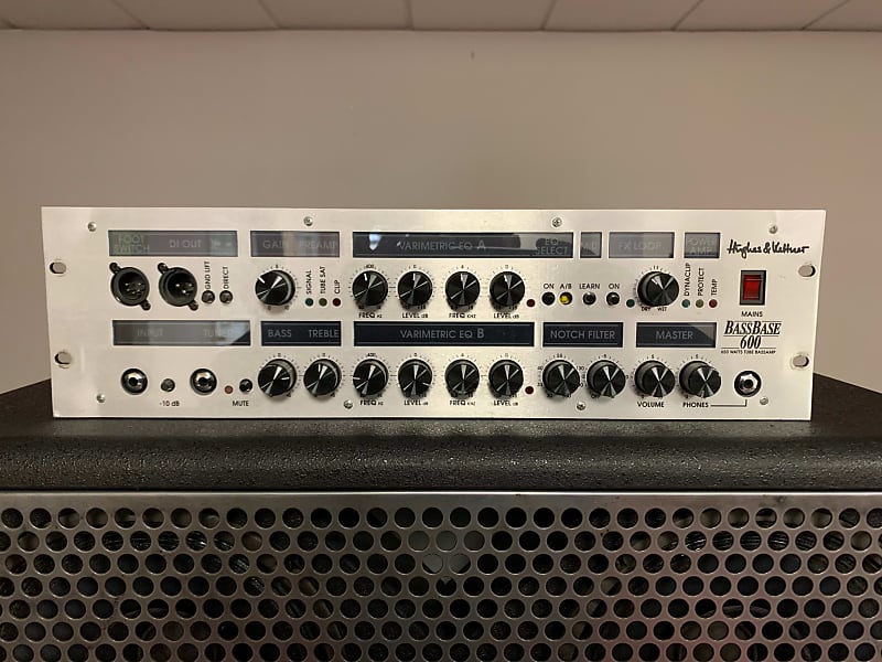 激レア　hughes & kettner bassbase 600 Hughes & Kettner Bass Base 600 (w/Cabinets) | Reverb