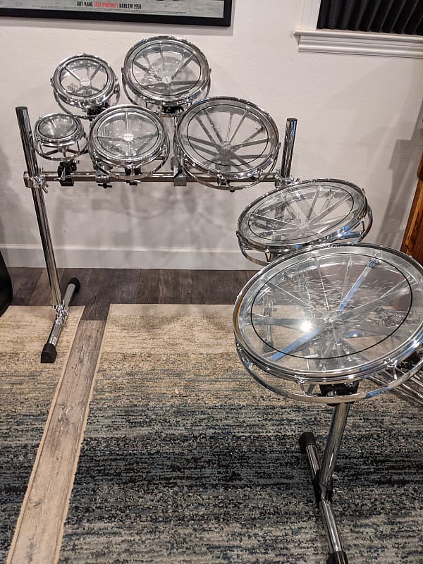 Remo Roto Toms 6/8/10/12/14/16/18 Chrome | Reverb