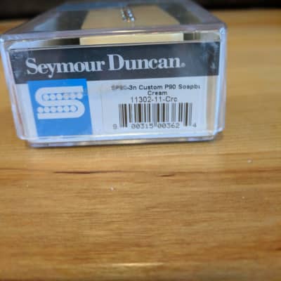 Seymour Duncan SP90-3n Custom P90 Soapbar Neck Pickup Cream image 2