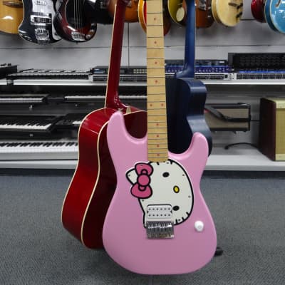 Squier Hello Kitty Stratocaster Pink - ranked #1770 in Solid Body Electric  Guitars