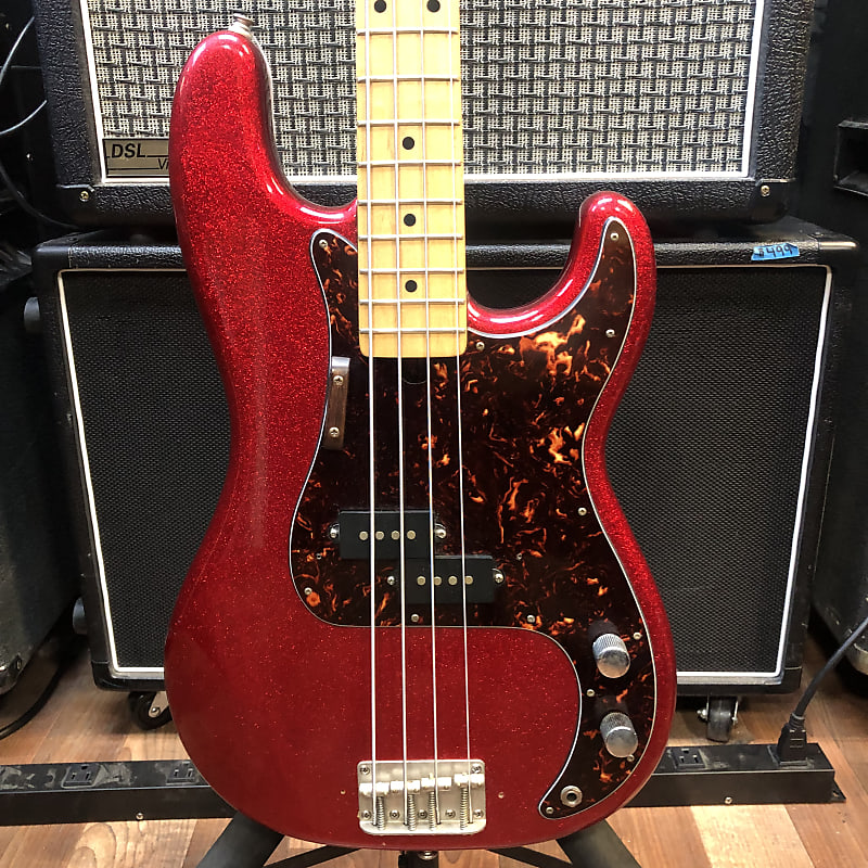 Memphis P Bass Copy Lawsuit Era Matsumoku 70s-80s - Red | Reverb