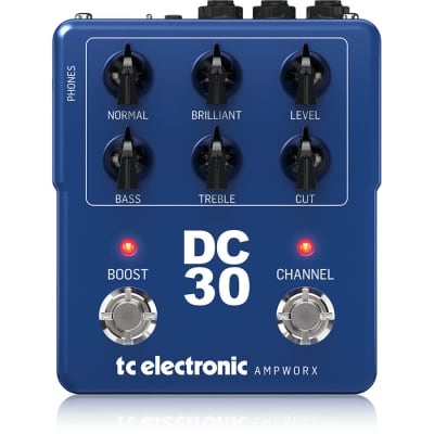 Reverb.com listing, price, conditions, and images for tc-electronic-ampworx-dc30-preamp-pedal