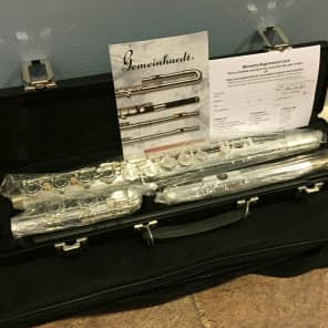 NEW GEMEINHARDT 72SP STUDENT FLUTE WITH WARRANTY & FRENCH STYLE CASE!! image 1