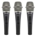 Cad Live 3 Pack Of D32 Supercardioid Dynamic Vocal Mics D32 X3