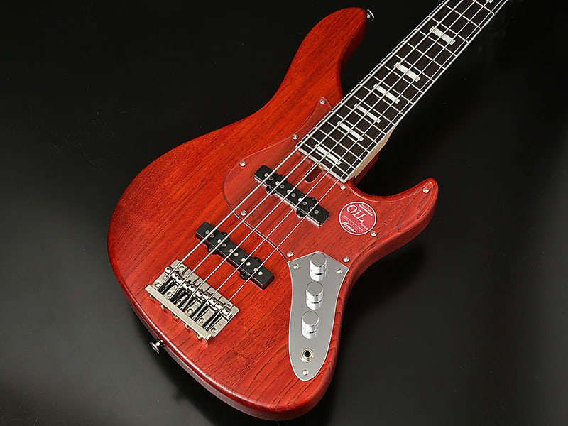 BACCHUS WL524DX-ASH RED/OIL 5弦ベース Bacchus Craft Series WL524DX-ASH RED/OIL | Reverb