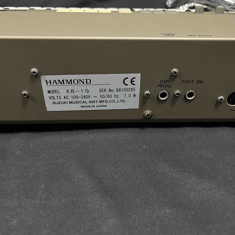 HAMMOND XB-1 Vintage Keyboard Synthesizer Organ Suzuki Made