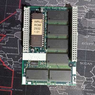 Ensoniq EXP-1 The Real World Wave Expansion Board RARE!