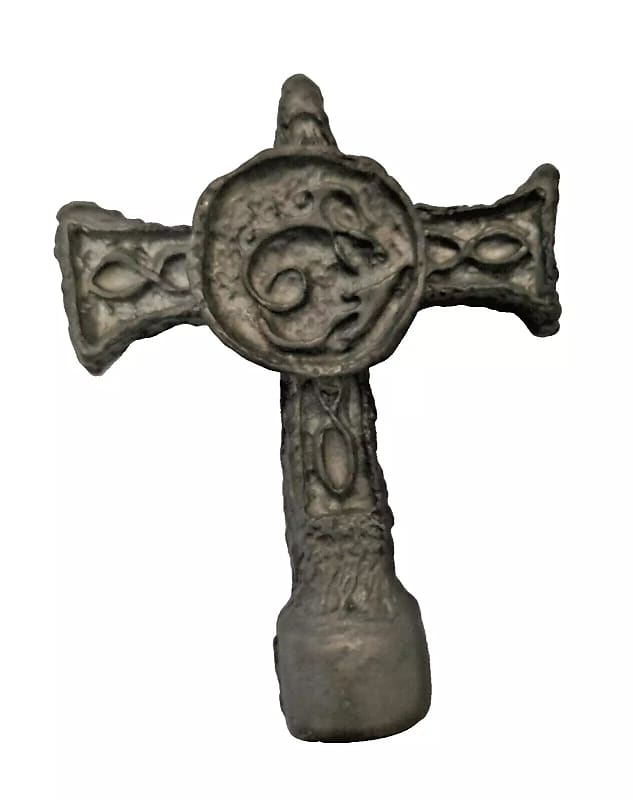 Tuning-Drumkey/Stimmschlüssel, Halskette Keltische Kreuz/Celtic Cross Gothic image 1