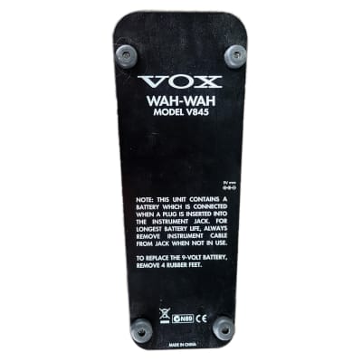 VOX V845 WAH PEDAL image 2