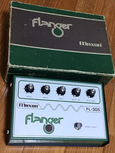 RARE 70s Maxon FL-305 Flanger with box Ibanez | Reverb