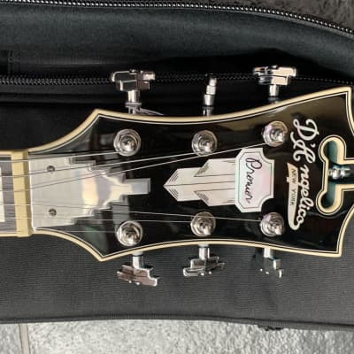 D’Angelico New York DAPSSOTCTCB Premier Blue Hollow Body Electric Guitar 6 String w/ Soft Case image 10