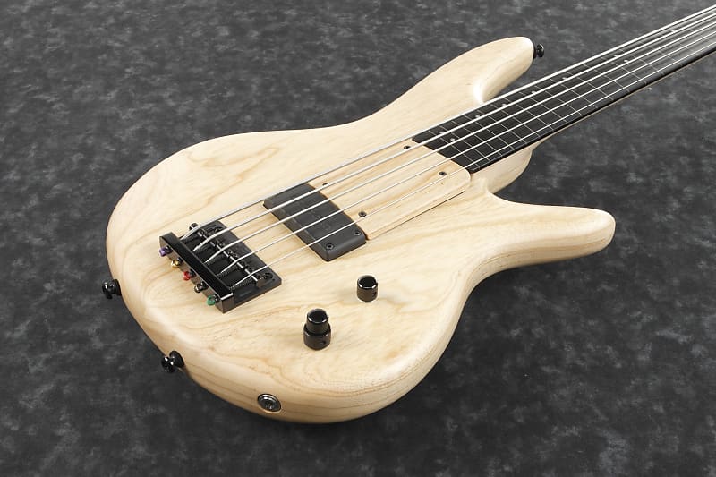 Ibanez GWB1005-NTF Gary Willis Signature E-Bass Made in Japan 5 String Fretless Natural Flat image 1