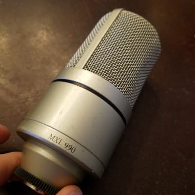 MXL 990 991 Set condenser mics large small 2000s - chrome image 2