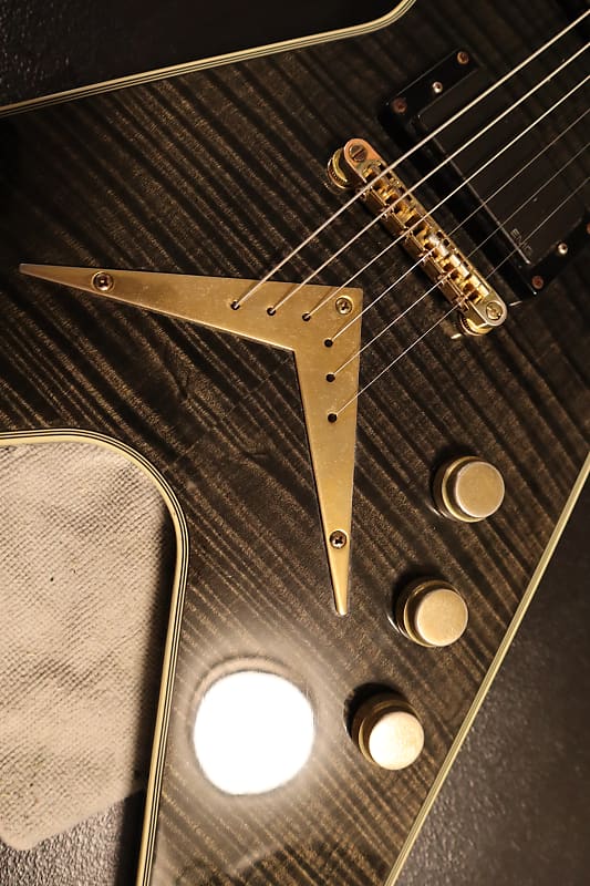 RARE Dean ML Black Gold with Hardshell Case | Reverb RARE Dean ML Black Gold with Hardshell Case | Reverb